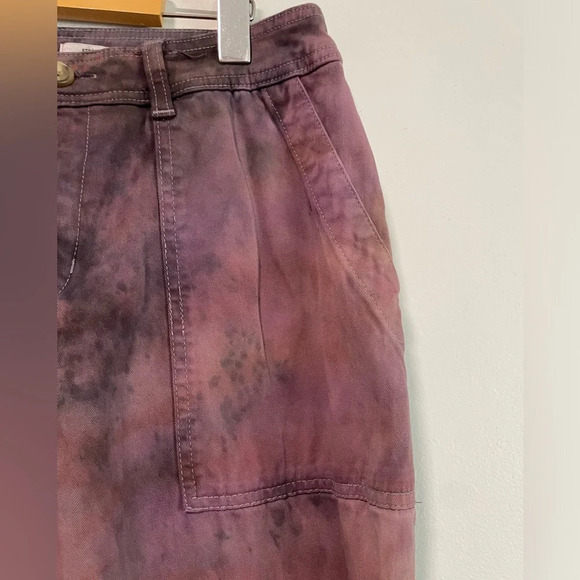 A New Day Purple Tie-Dye Trousers Size  8 - Picture 2 of 9